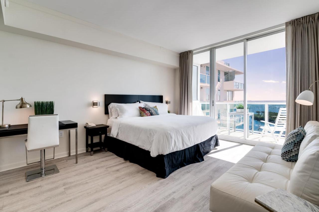 Ocean View Balcony Steps From Restaurants, Peacock Park & Marina Villa Miami Exterior photo